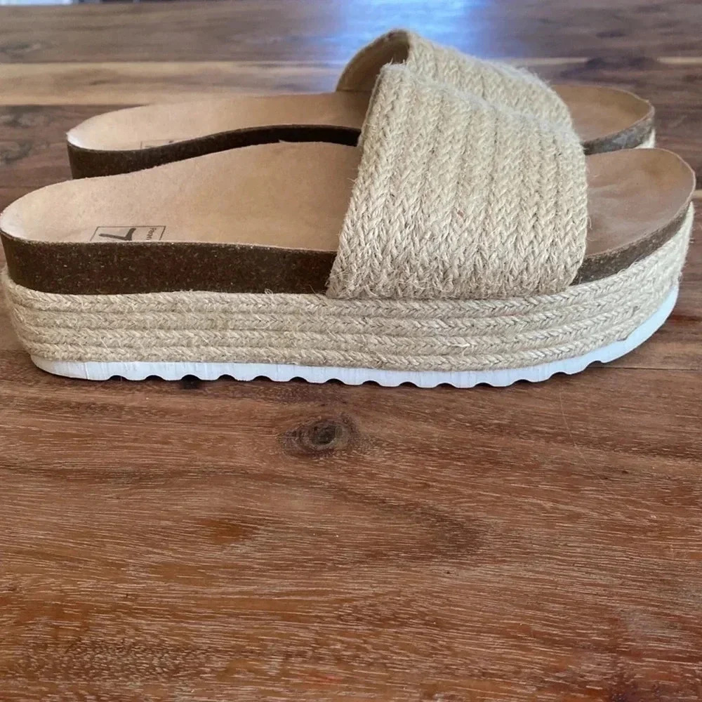 Laundry espadrille platform slides 10.5 - Picture 7 of 9